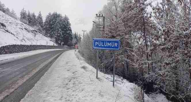 Tunceli ‘beyaz’ güne uyandı