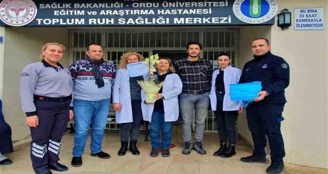 Altınordu’da sağlık çalışanlarının bayramı kutlandı