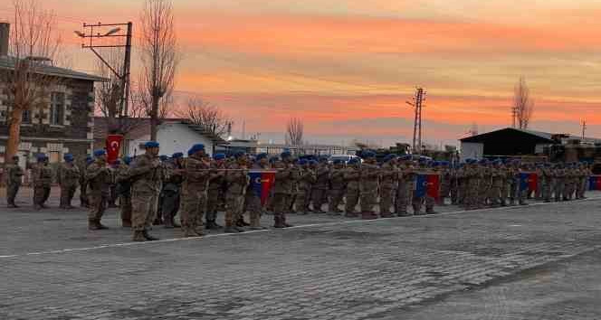 Kağızman’da komandolar El-Bab’a dualarla uğurlandı