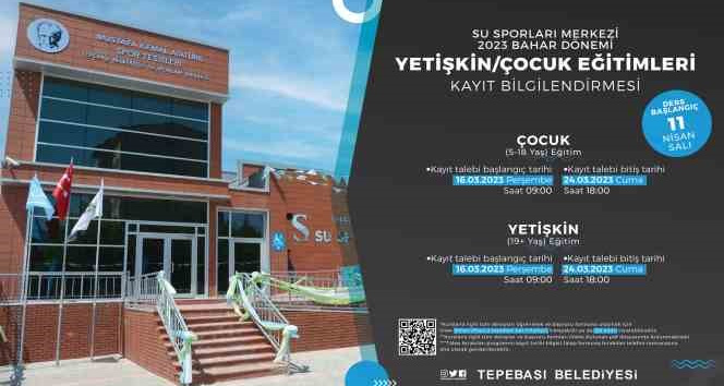 Su Sporları Merkezi Bahar Dönemi kayıtları başlıyor