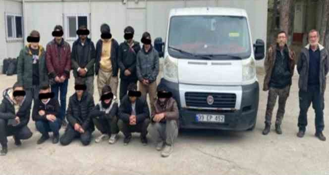 Kırklareli’nde 46 kaçak göçmen yakalandı