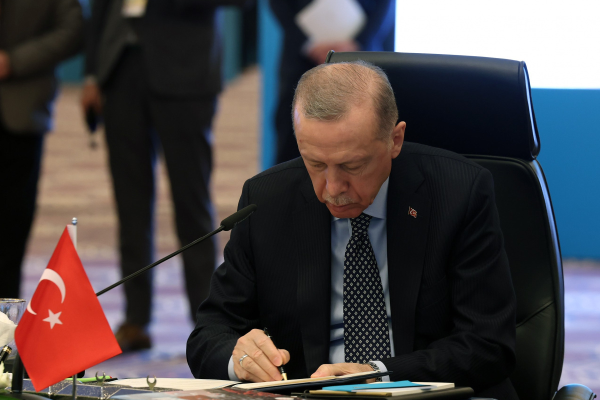 Cumhurbaşkanı Erdoğan: &#039;Türk Yatırım Fonu&#039;nun, ekonomik bütünleşmeye katkı sağlayacağına inanıyorum&#039;