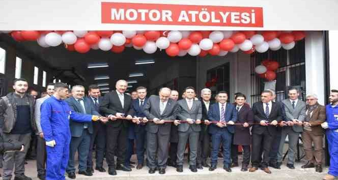 Çiftlikköy’de Motorlu Araçlar Teknolojisi Atölyesi açıldı
