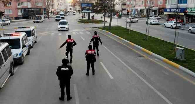 Aksaray’da dron destekli “Türkiye Huzur Güven” uygulaması