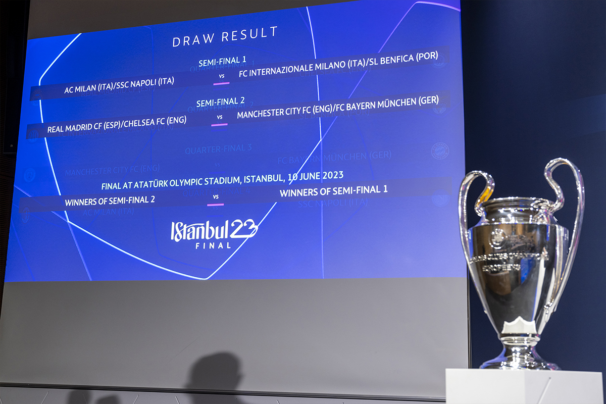 UEFA Şampiyonlar Ligi&#039;nde çeyrek ve yarı final eşleşmeleri belli oldu