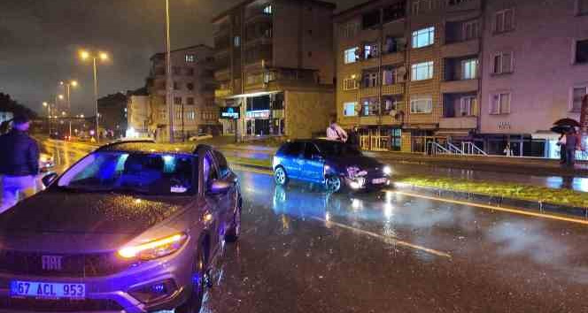 Ereğli’de yağış kazayı beraberinde getirdi