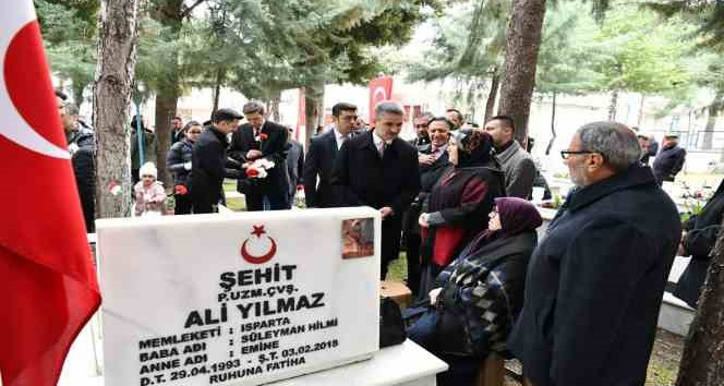 Isparta’da 18 Mart Şehitler Günü ve Çanakkale Zaferi’nin 108. yıl dönümü