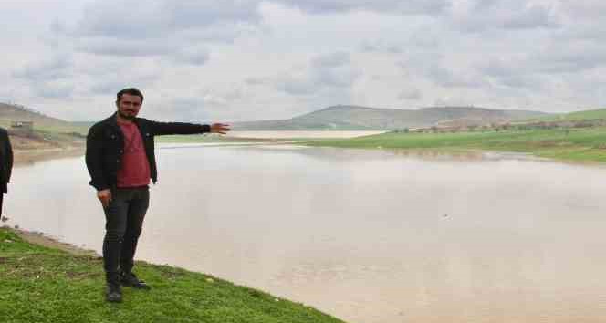 Çiftçinin evdeki hesabı çarşıya uymadı: Kuruyan gölette buğday ekti, sağanak biçti
