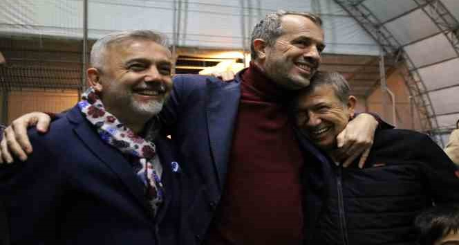 3 efsane golcü yan yana geldi, ortaya bu görüntüler çıktı