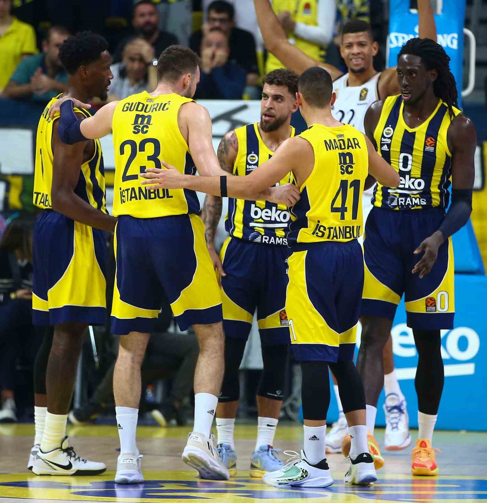 THY Euroleague: Fenerbahçe Beko: 100 - Real Madrid: 99