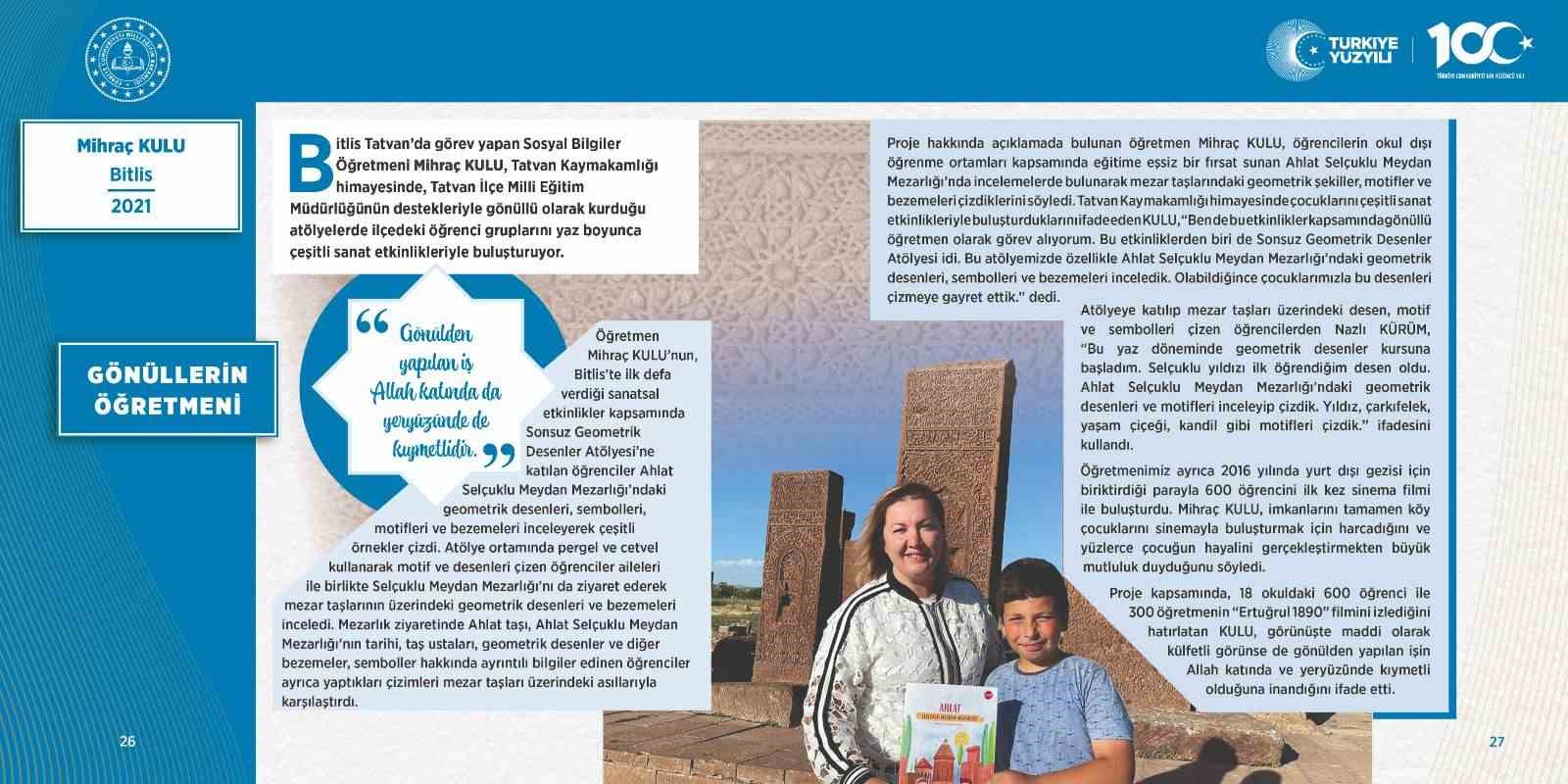 “Ahlat Selçuklu Meydan Mezarlığı Rehber ve Etkinlik” kitabı ilk 20’de yer aldı