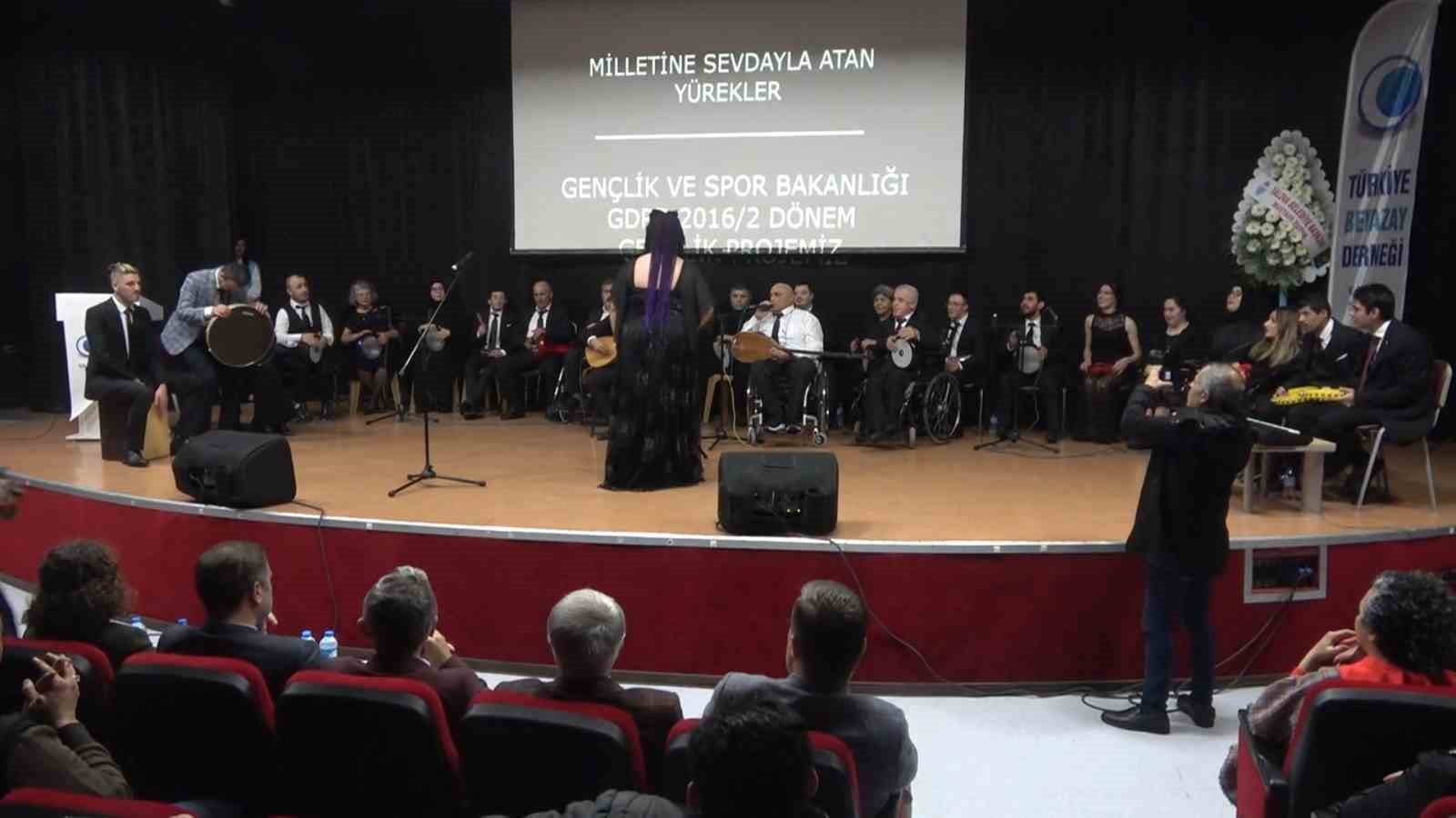 Yalova&rsquo;da engellilerden ritim konseri
