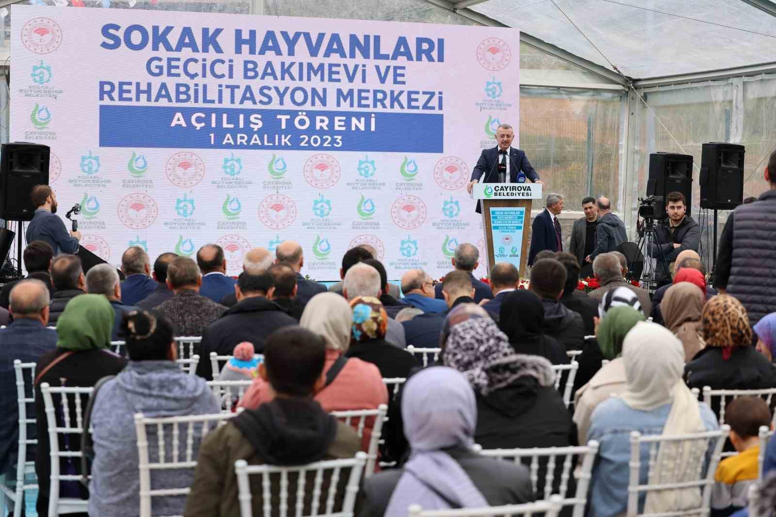 Sokak hayvanlarına geçici bakımevi hizmete açıldı