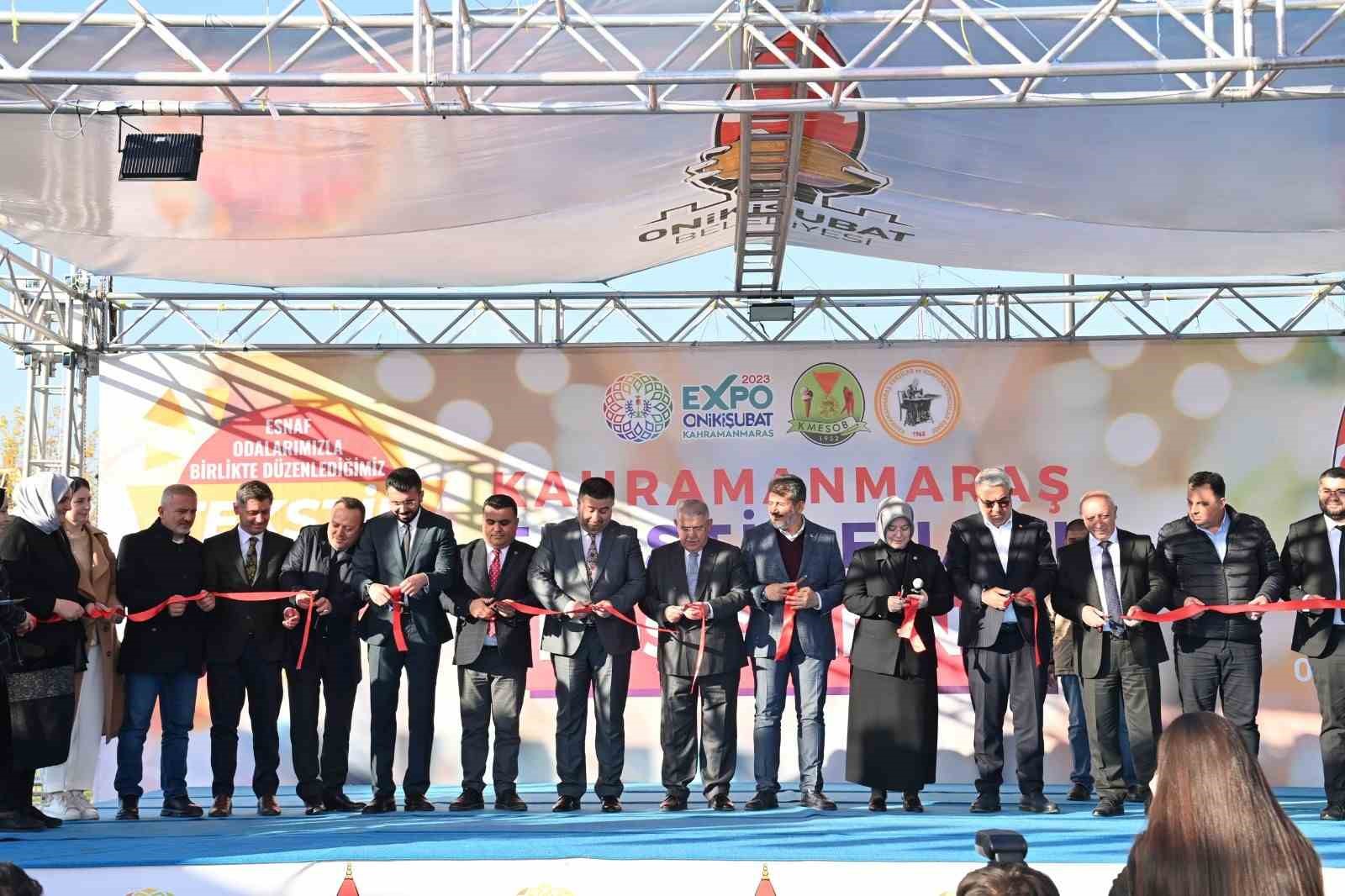 EXPO 2023’de kapılarını açan Kahramanmaraş Tekstil Fuarı ziyaretçilerini bekliyor