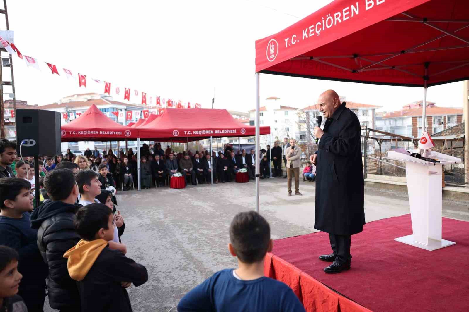 Keçiören’de Şehit Polis Memuru Cihat Ermiş Parkı’nın açılışı yapıldı