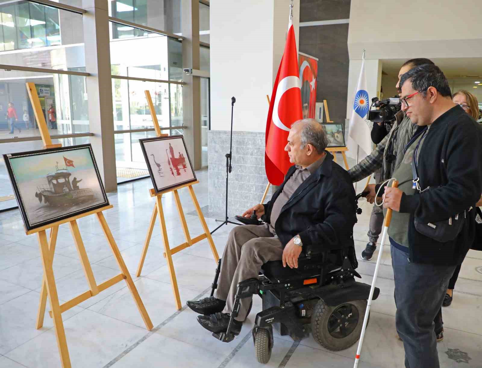 B&uuml;y&uuml;kşehir&rsquo;de D&uuml;nya Engelliler G&uuml;n&uuml;&rsquo;ne &ouml;zel sergi
