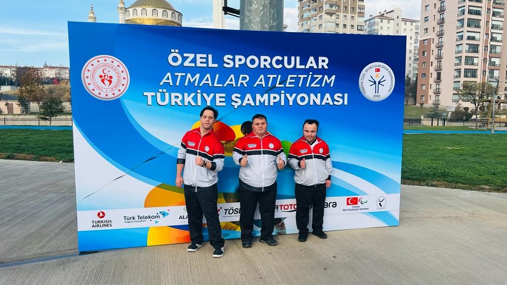 Çankırılı özel sporcu Türkiye ikincisi oldu