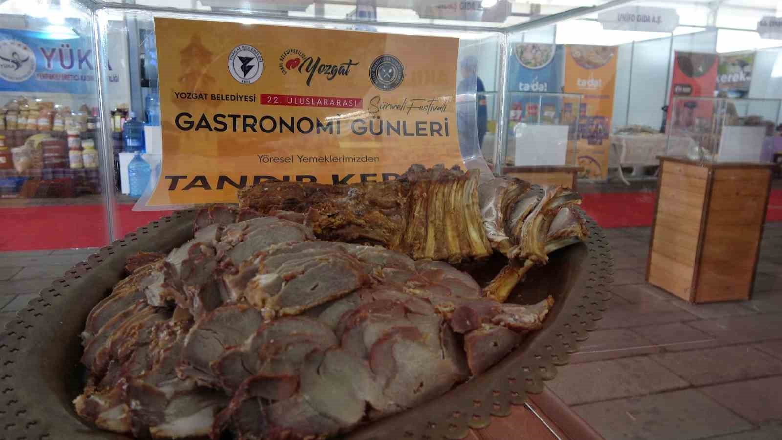 Yozgat Gastronomi Günleri tamamlandı
