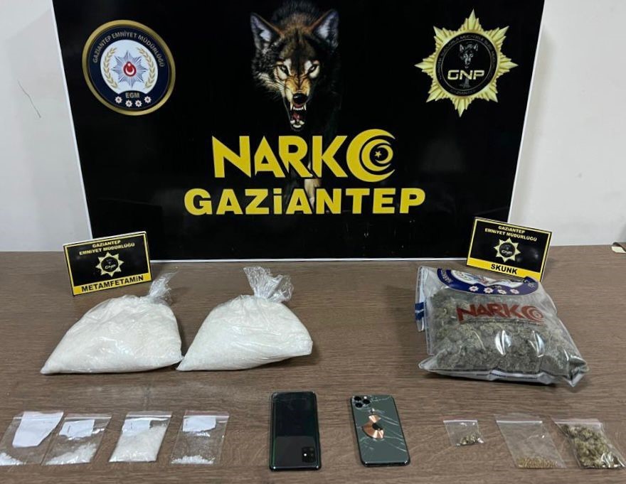 Gaziantep’te Kasım ayında 507 kilo uyuşturucu madde ele geçirildi
