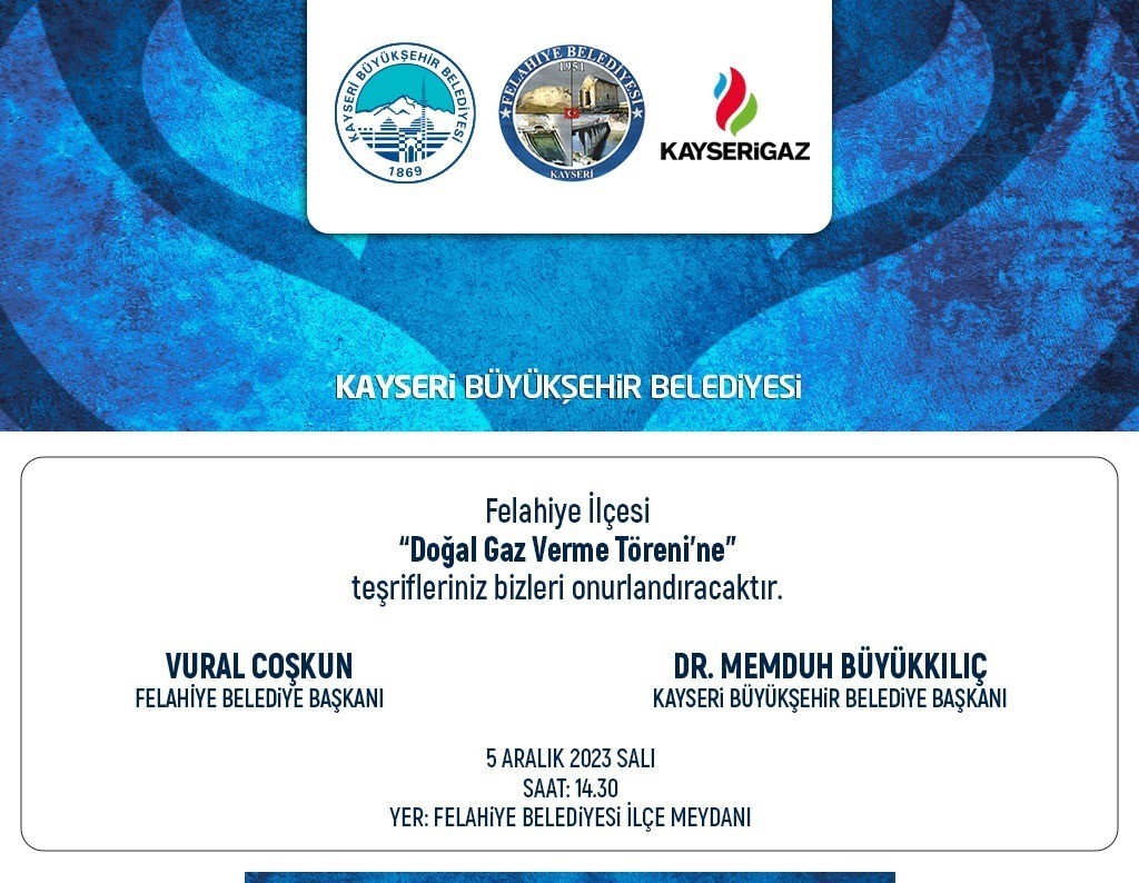 Felahiye Ve Özvatan’da ’doğal gaz’ heyecanı