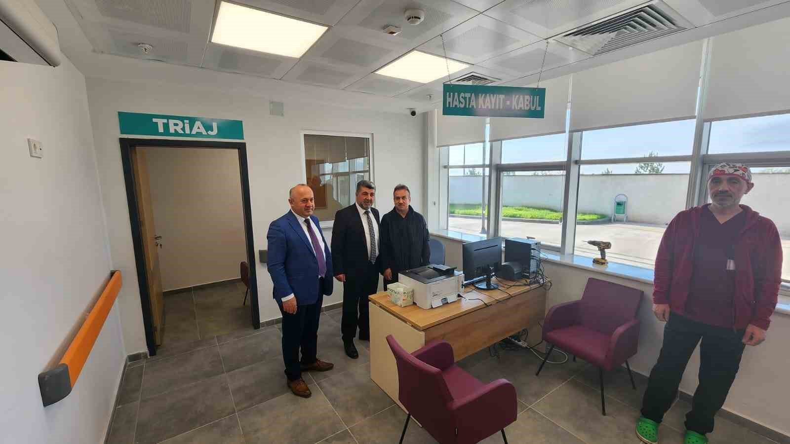 5000 Evler Ek Hizmet Binası Acil Servisi hizmet vermeye başladı
