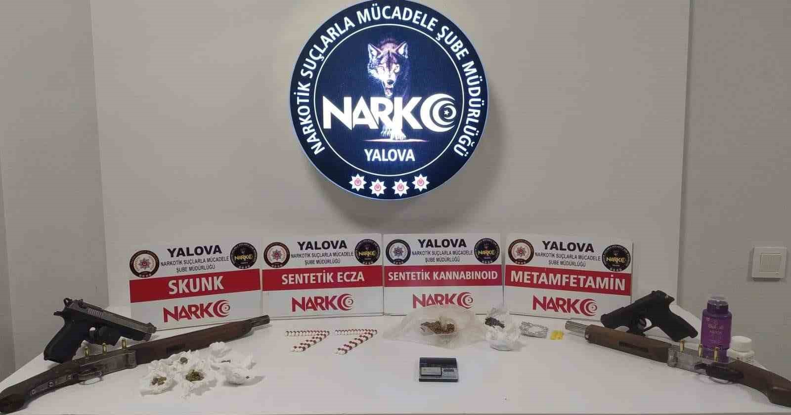 Yalova’da uyuşturucu operasyonunda 1 tutuklama