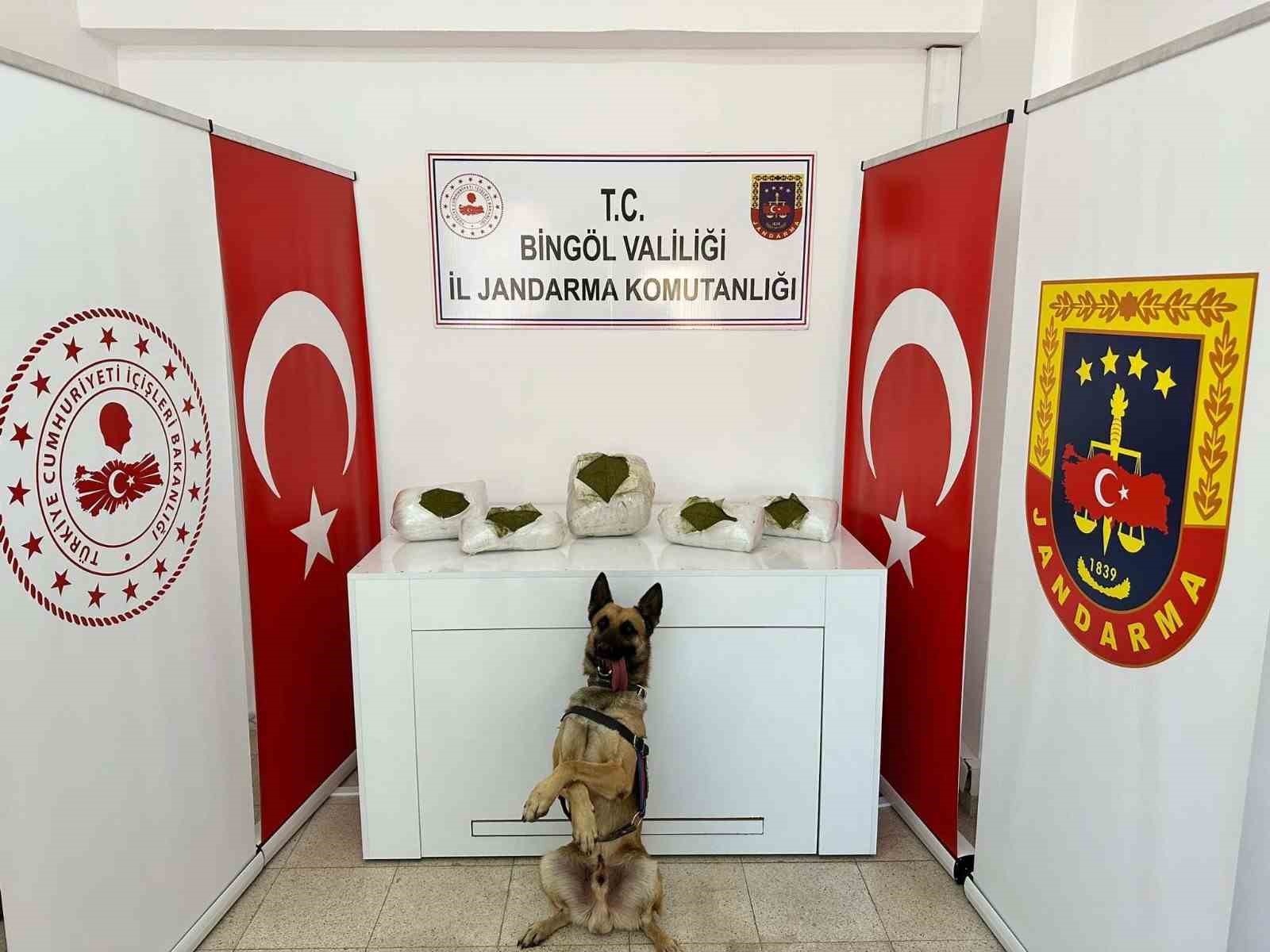 Bingöl’de toprağa gömülü 13 kilo uyuşturucu ele geçirildi