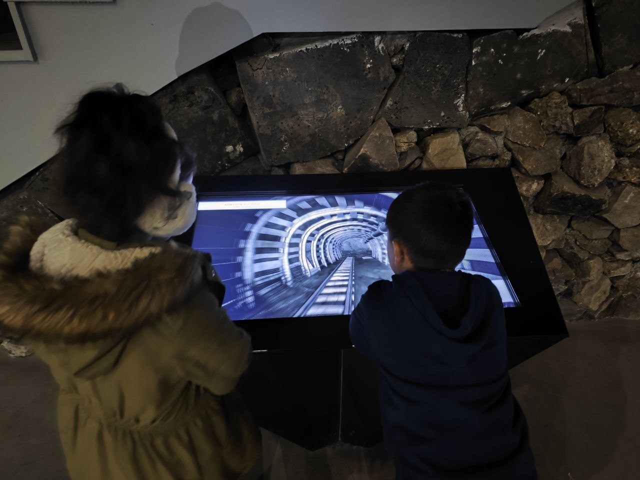 Maden ocağında duygu dolu anlar
