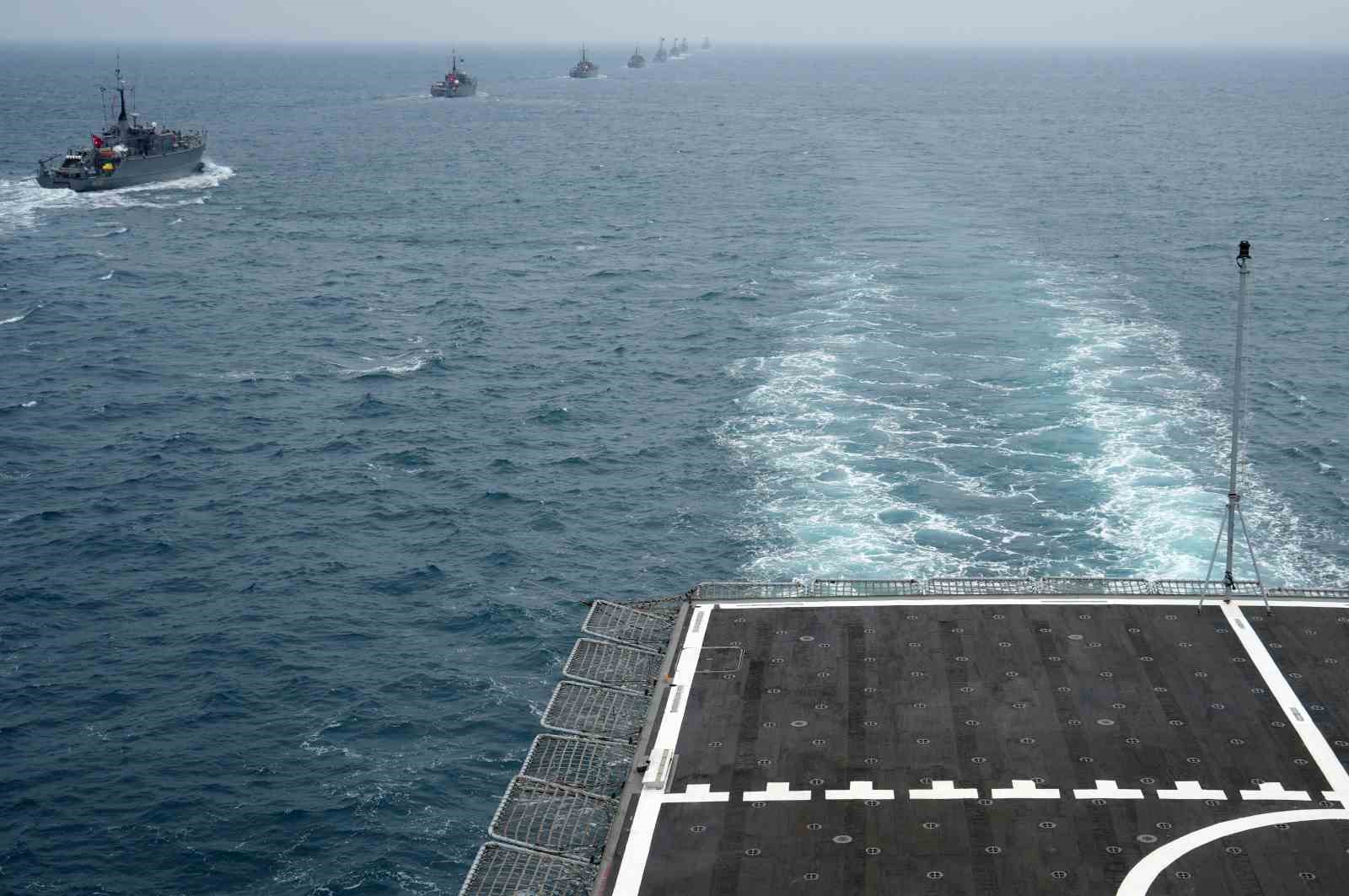 Saros&rsquo;ta nefes kesen tatbikat
