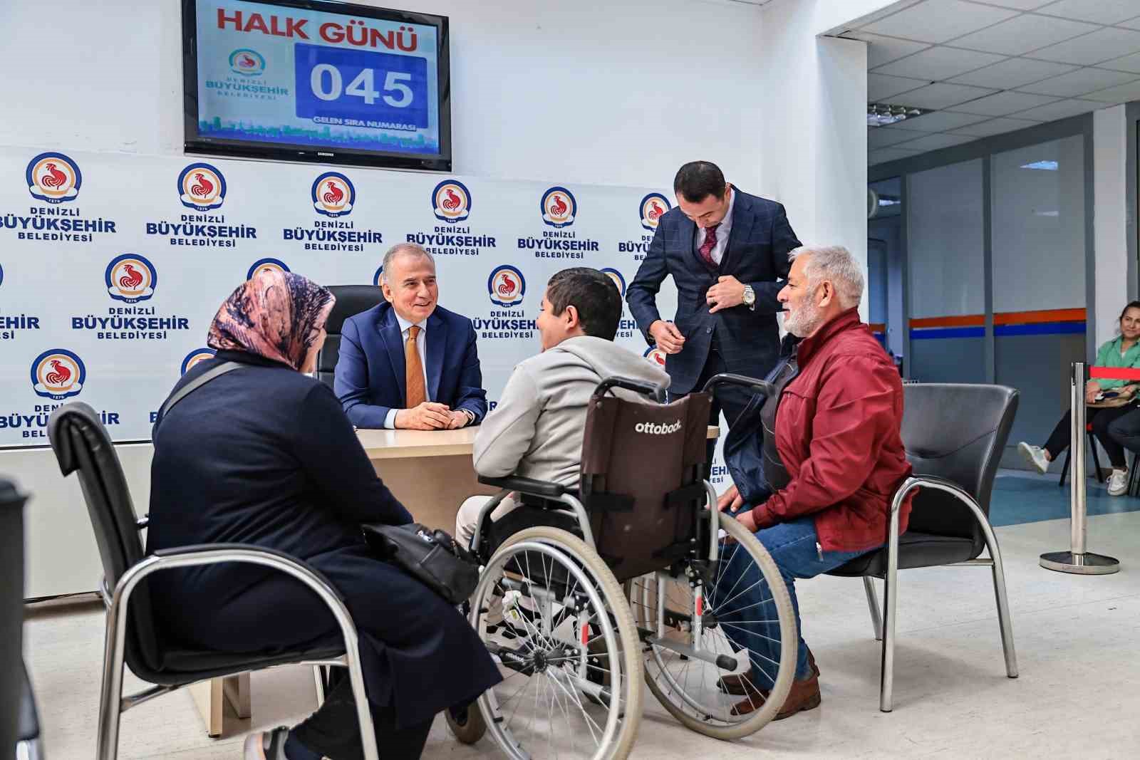 Başkan Zolan halk gününde hemşehrileriyle buluştu