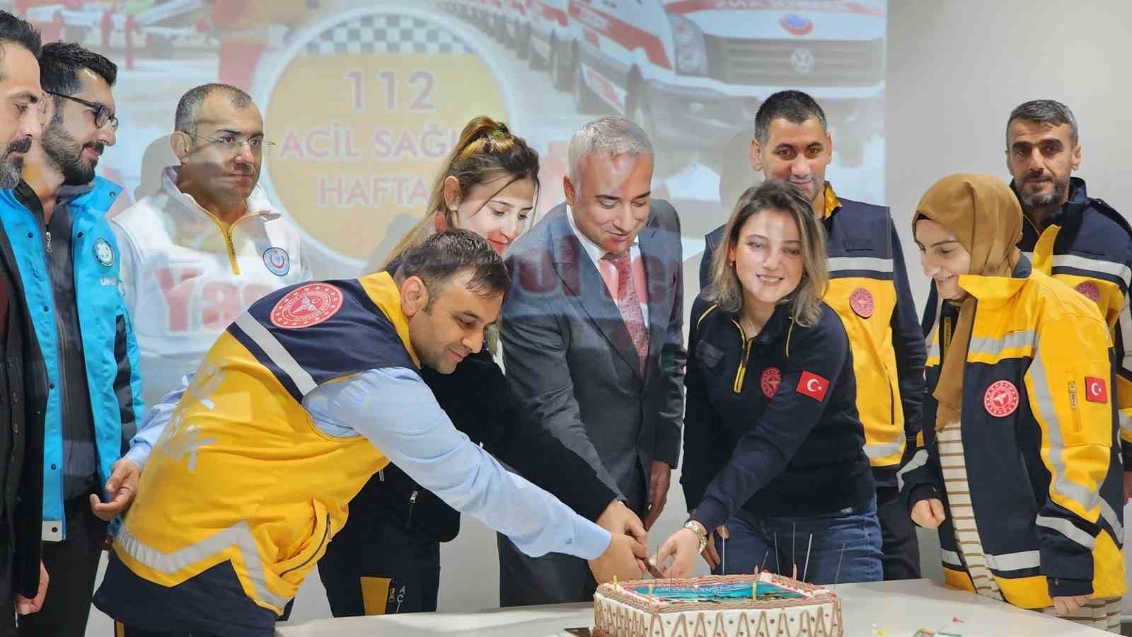 Bing&ouml;l&rsquo;de Acil Sağlık Hizmetleri Haftası kutlandı
