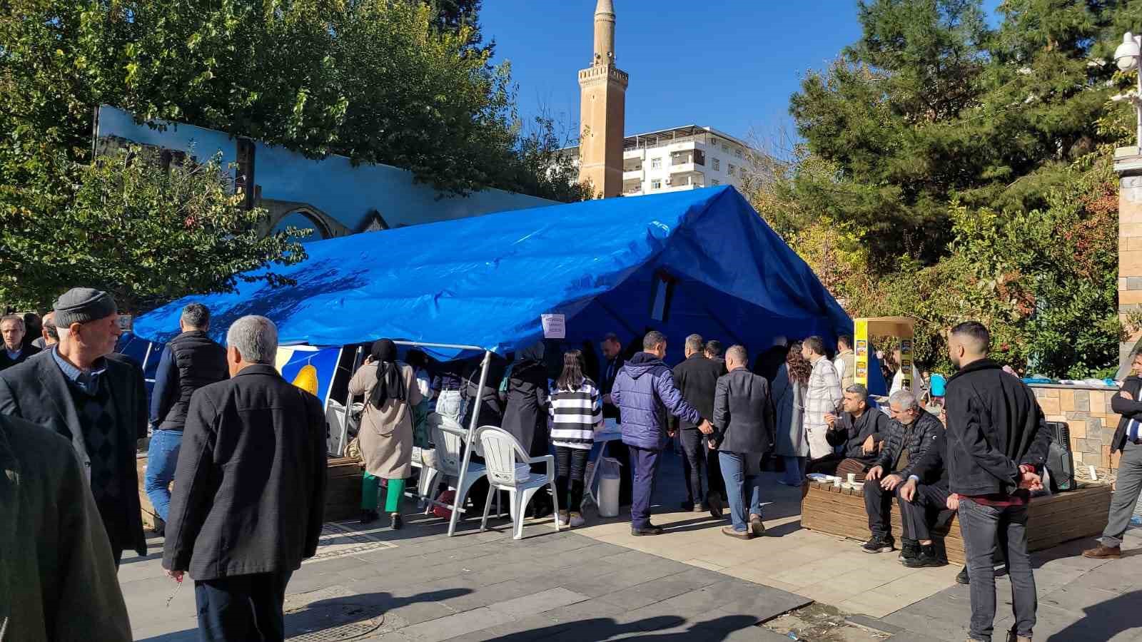 Silvan’da Filistinliler yararına yardım etkinliği düzenlendi
