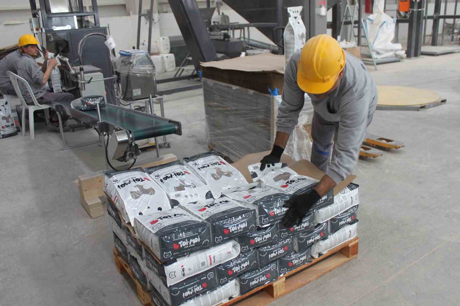 &Ccedil;ankırı&rsquo;da sodyum bentonit ile &uuml;retilen katma değerli &uuml;r&uuml;nler 30 &uuml;lkeye ihra&ccedil; ediliyor 