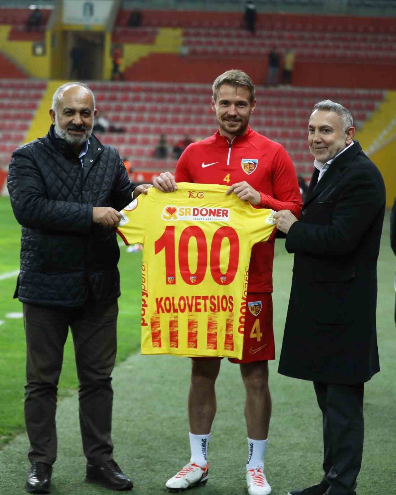 Dimitrios Kolovetsios, ’dalya’ dedi