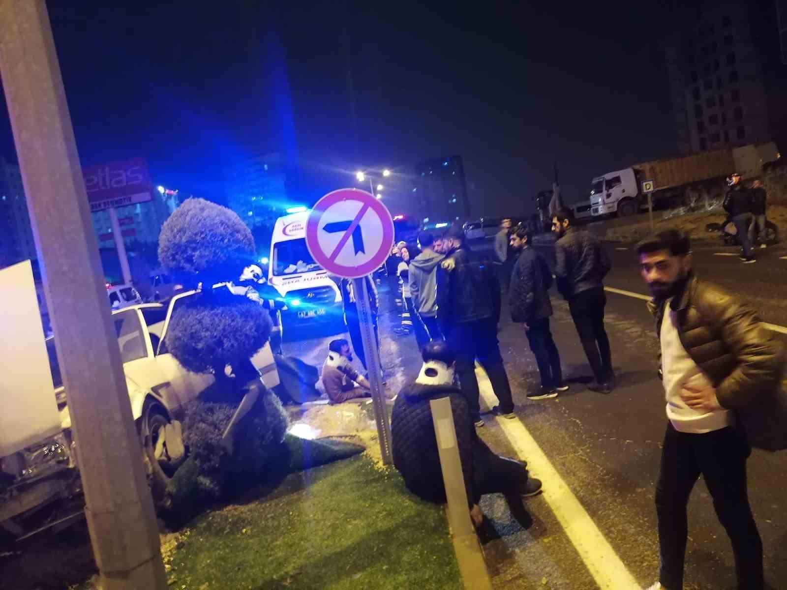 Mardin’de trafik kazası: 5 yaralı