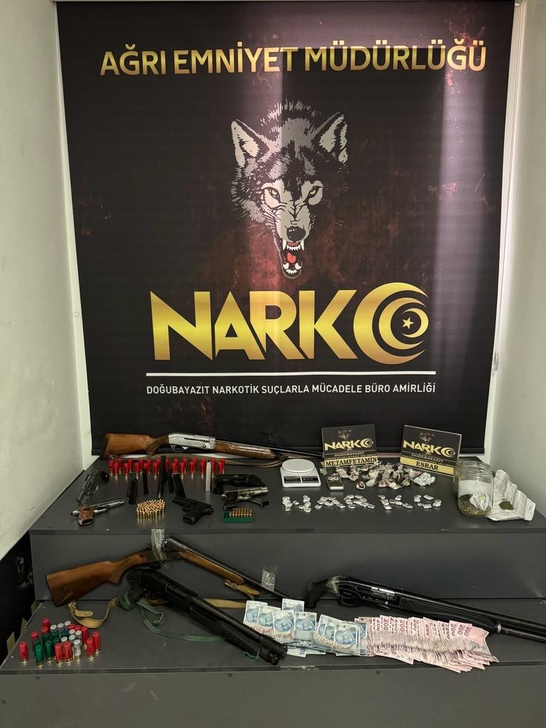 Ağrı’da uyuşturucu operasyonu: 27 gözaltı