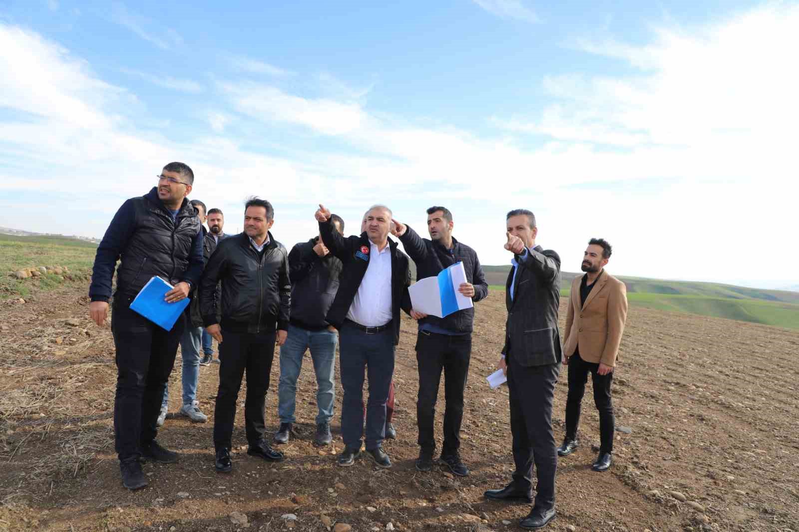 Silvan il&ccedil;esine atıksu arıtma tesisi yapılıyor
