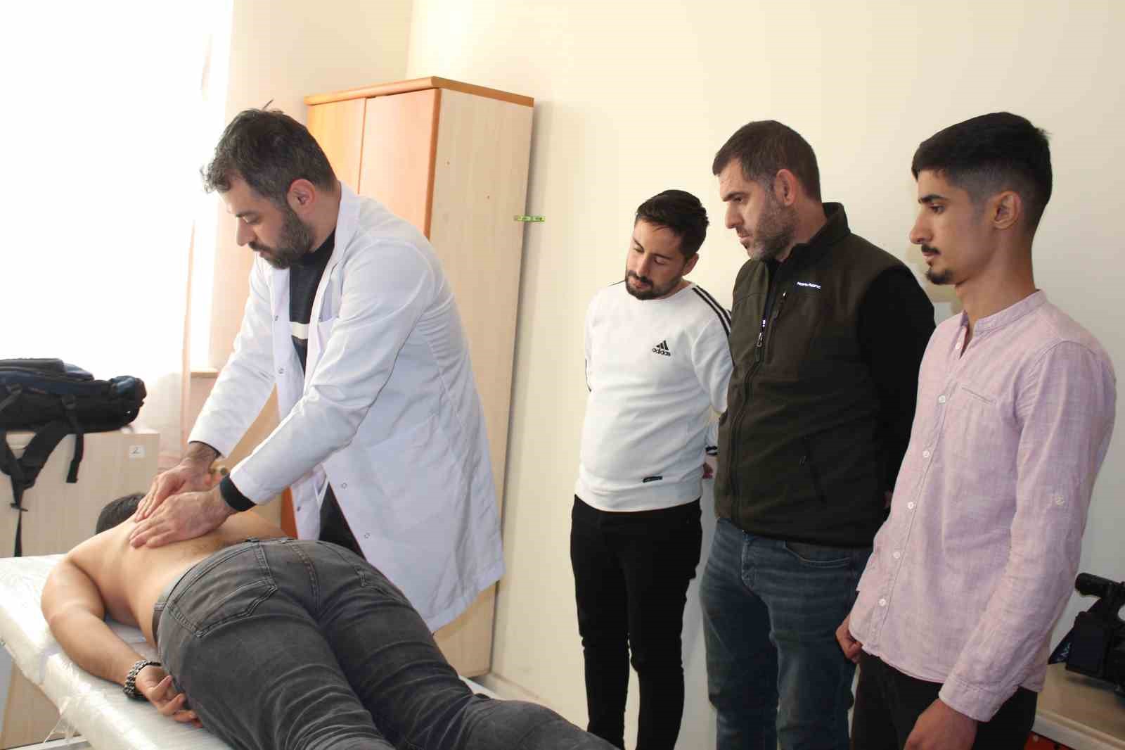 Siirt’te ilk defa masörlük kursu açıldı