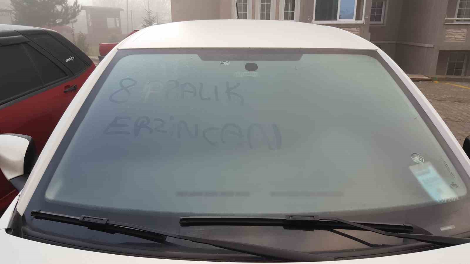 Erzincan&rsquo;ı sis sardı
