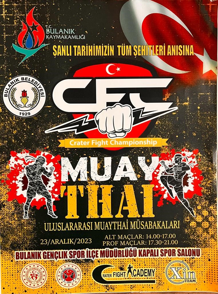 Bulanık’ta ‘Uluslararası Muay Thai Müsabakaları’ hazırlığı
