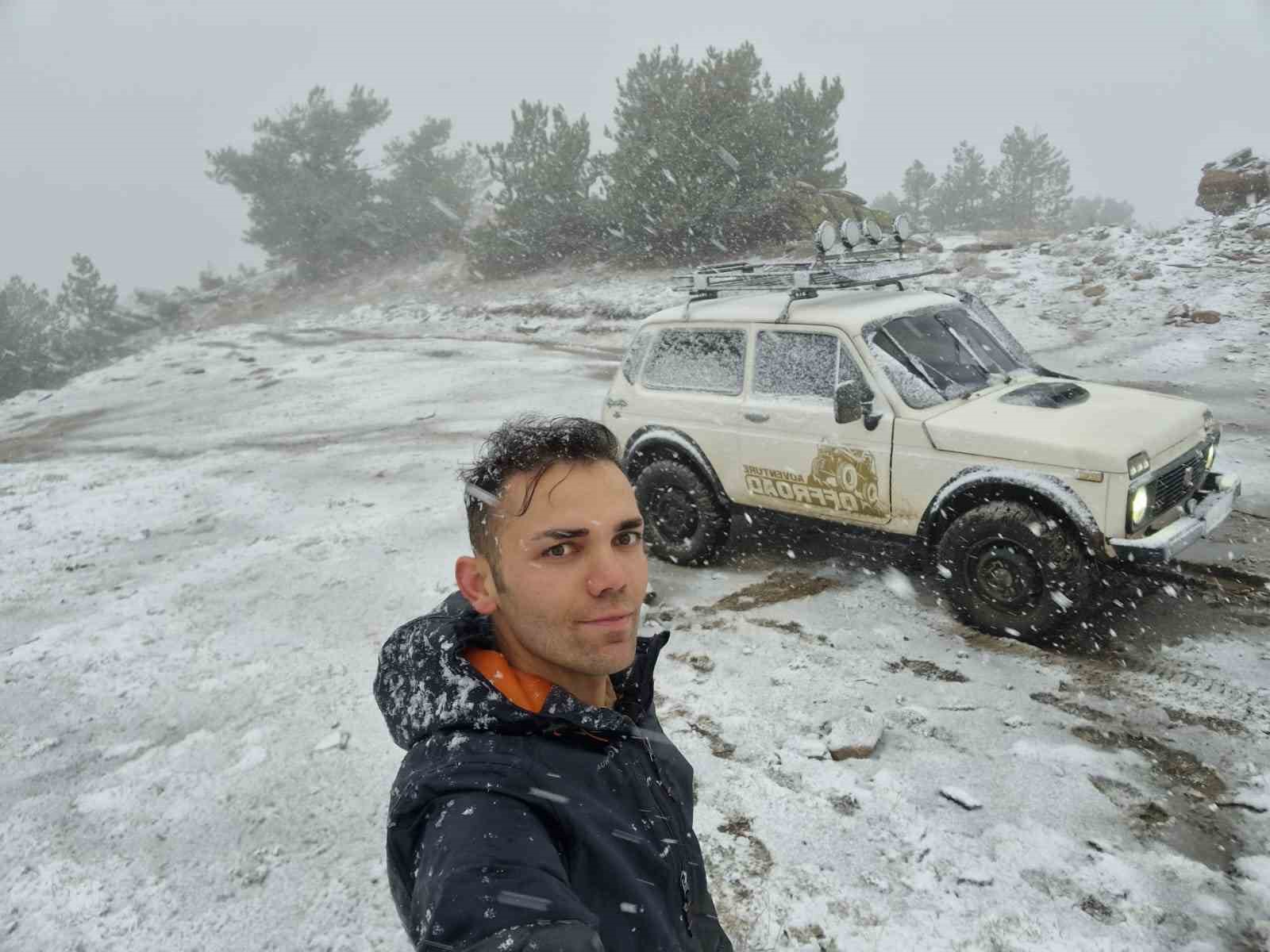 Muğla’nın yüksek kesimlerinde kar yağışı etkili oldu
