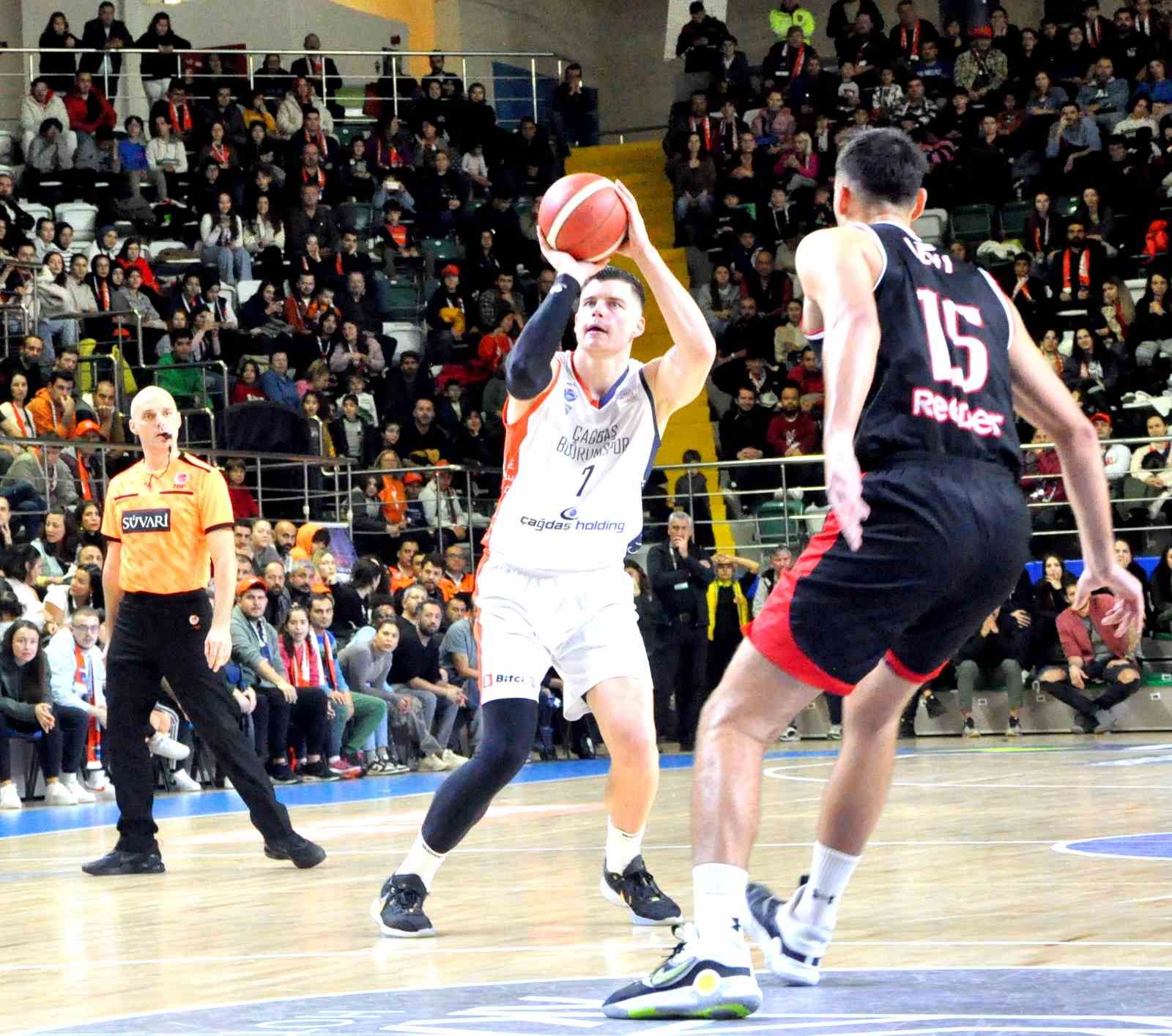 Türkiye Sigorta Basketbol Süper Ligi: Çağdaş Bodrumspor: 71 - Samsunspor: 83

