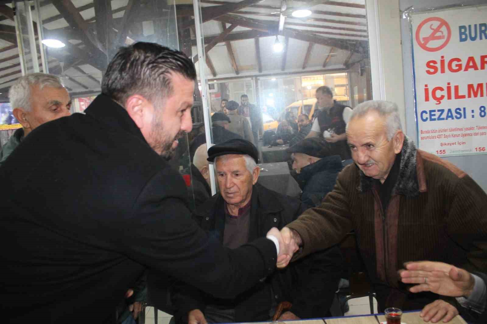 AK Parti Manyas’ta incelemelerde bulundu