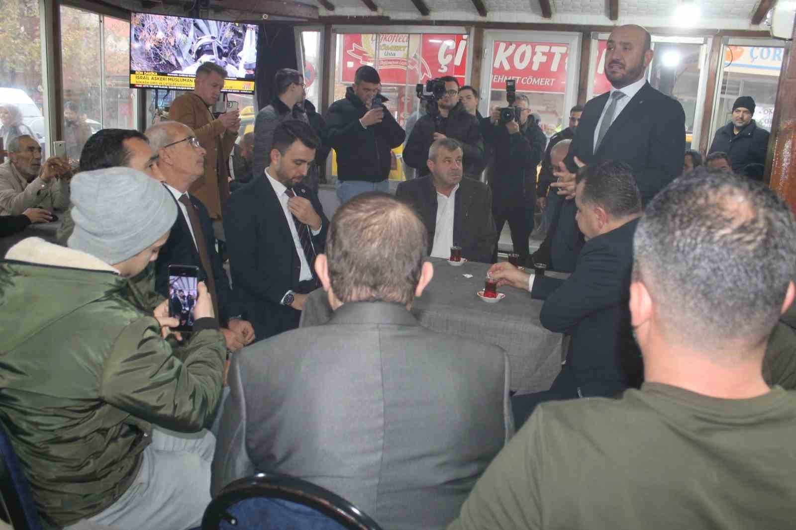 AK Parti Manyas’ta incelemelerde bulundu