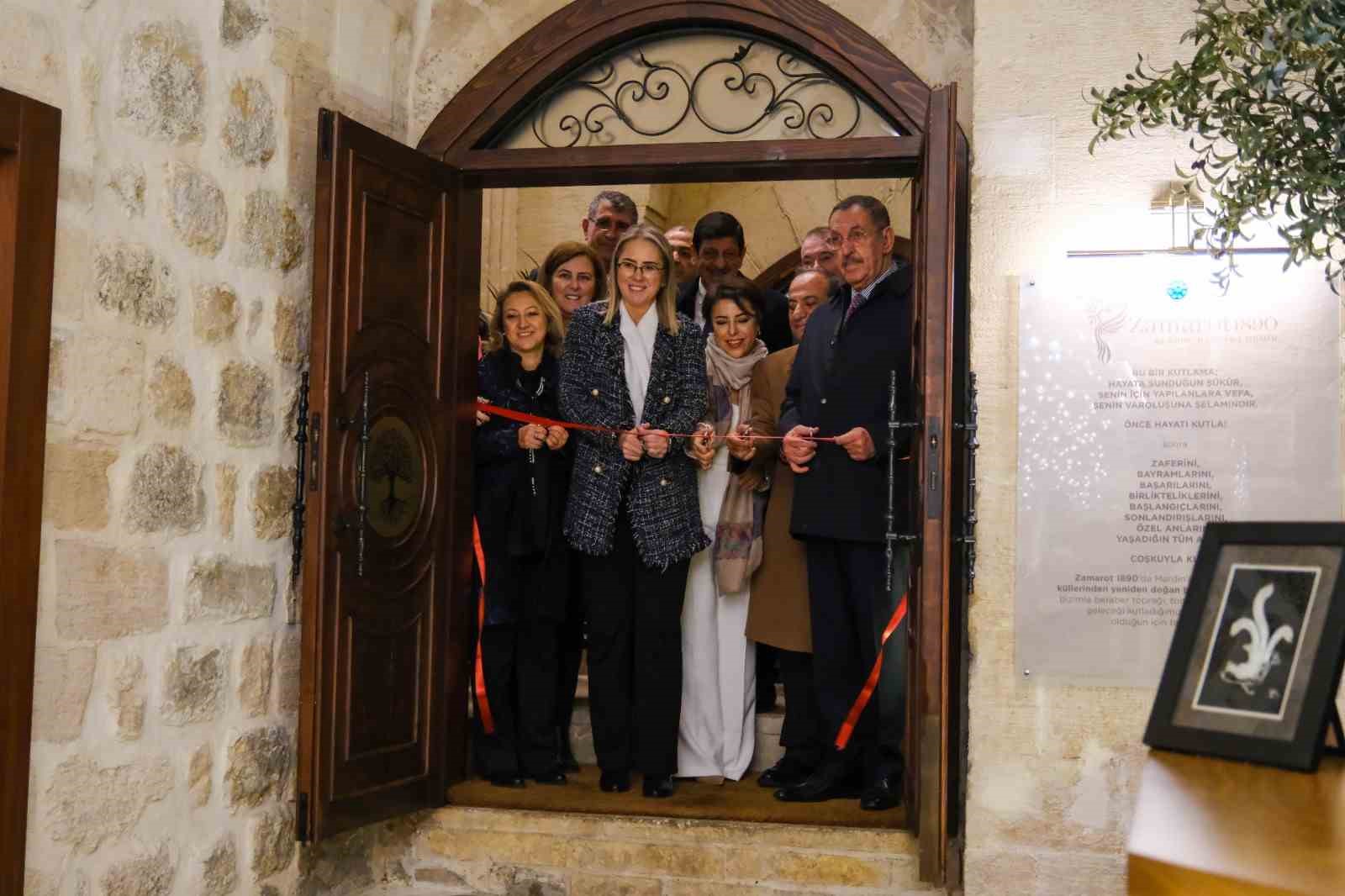 T&uuml;rkiye&rsquo;nin ilk sosyal kooperatifi &rsquo;Topraktan Tabağa&rsquo; yeni işletmesi Mardin&rsquo;de a&ccedil;ıldı
