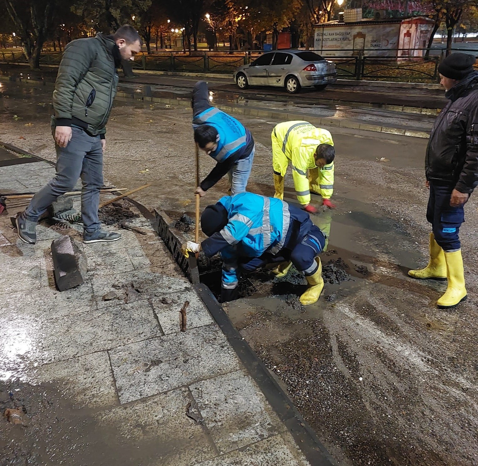 Gaziantep’te yoğun yağışın sebep olduğu olumsuzluklar giderildi