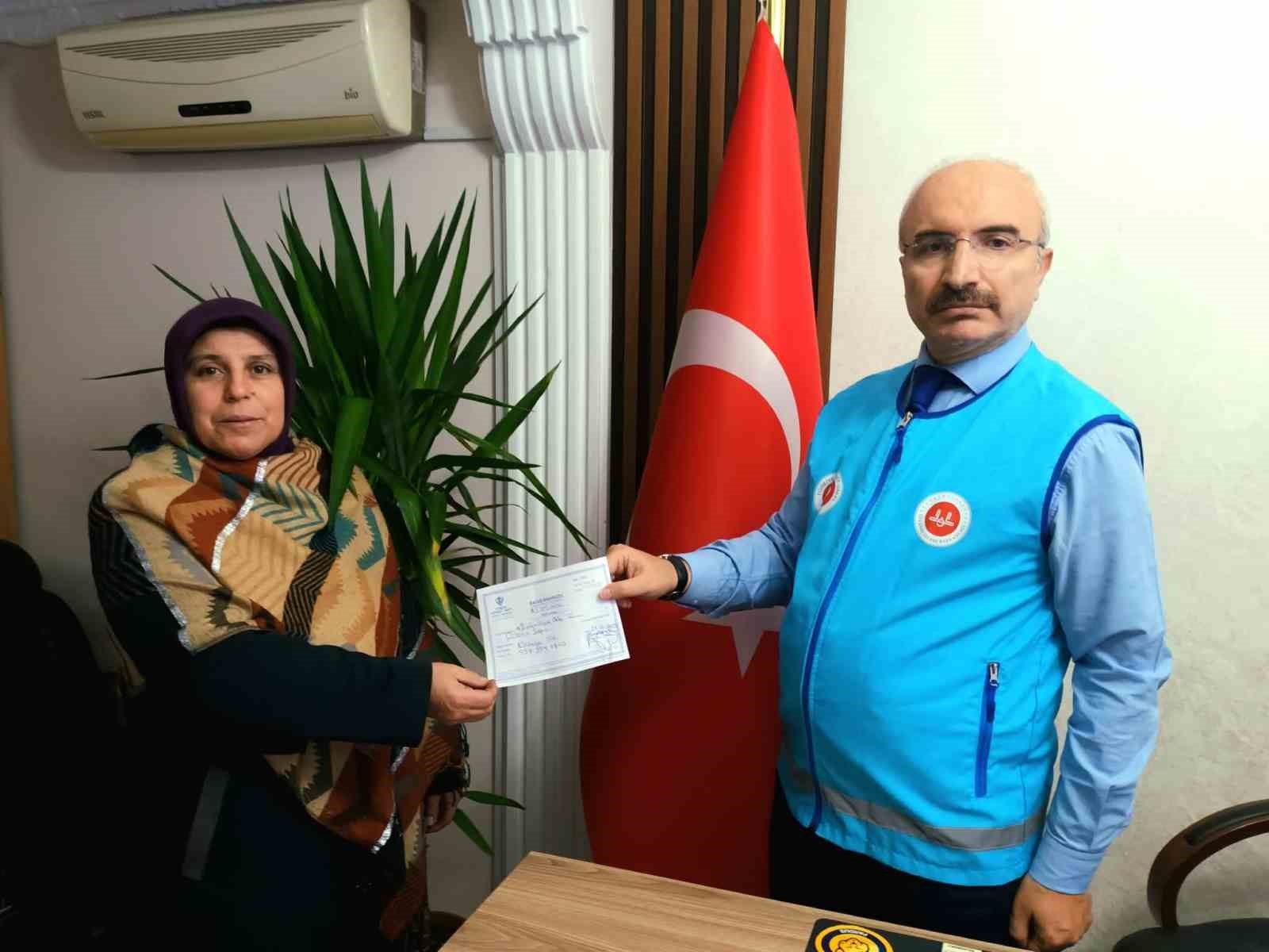 Gediz’de Filistin’li mazlumlar için duygulandıran bağış