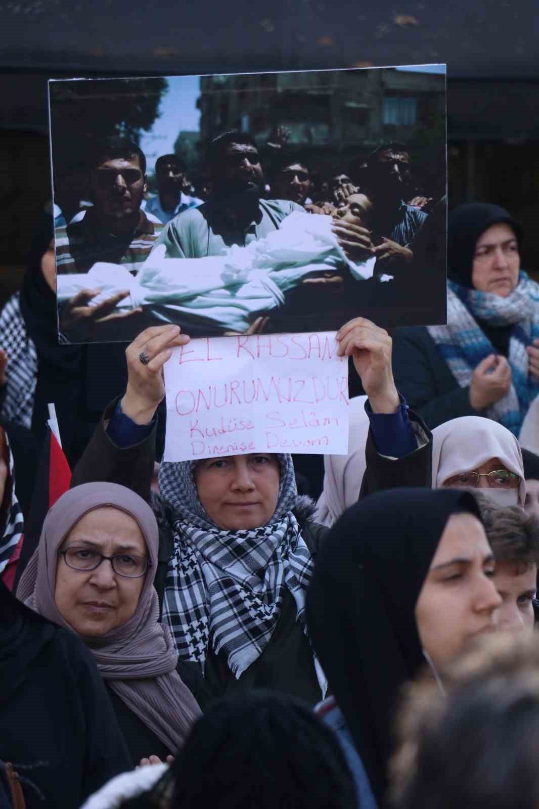 Yalova’da Filistin’e destek yürüyüşü