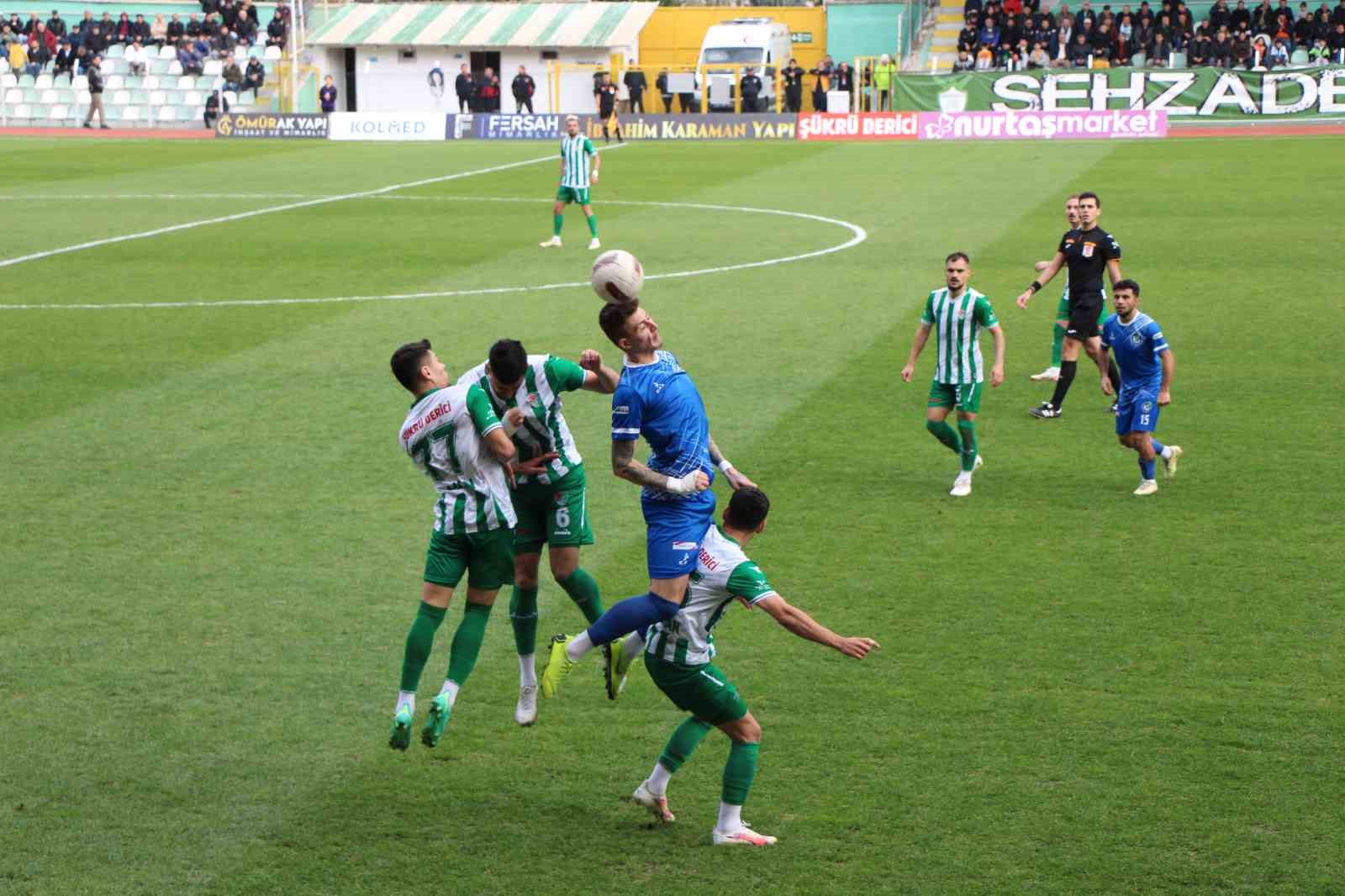 TFF 3. Lig: Amasyaspor: 1 - Ergene Velimeşespor: 1