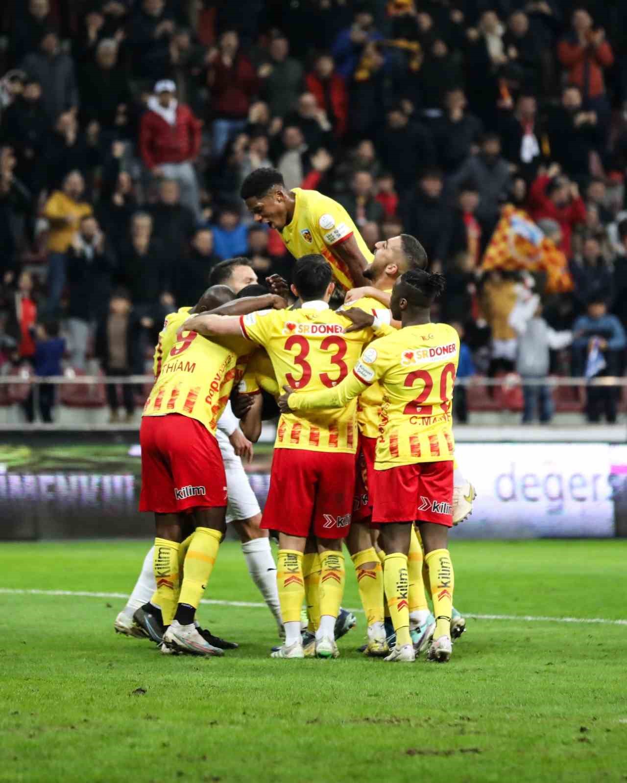 Kayserispor galibiyet serisine devam ediyor
